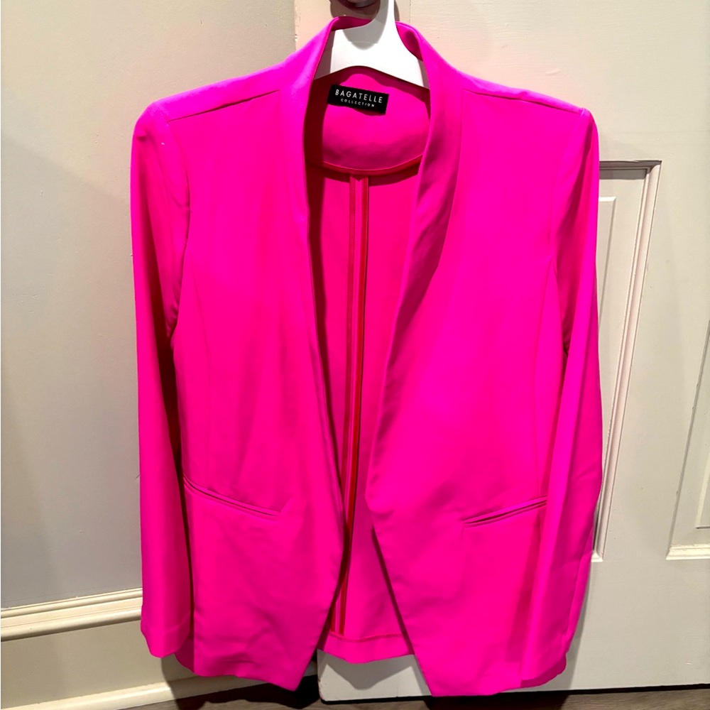 BEAUTIFUL Barbie pink blazer NWOT